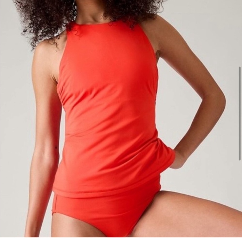 NWT Athleta Maldives Bra Cup Tankini and Clean Full Bikini Bottom